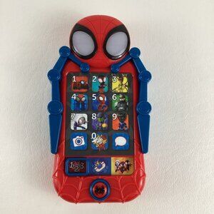 Marvel Spidey & His Amazing Friends Toy Phone Superhero Calls Messages Songs